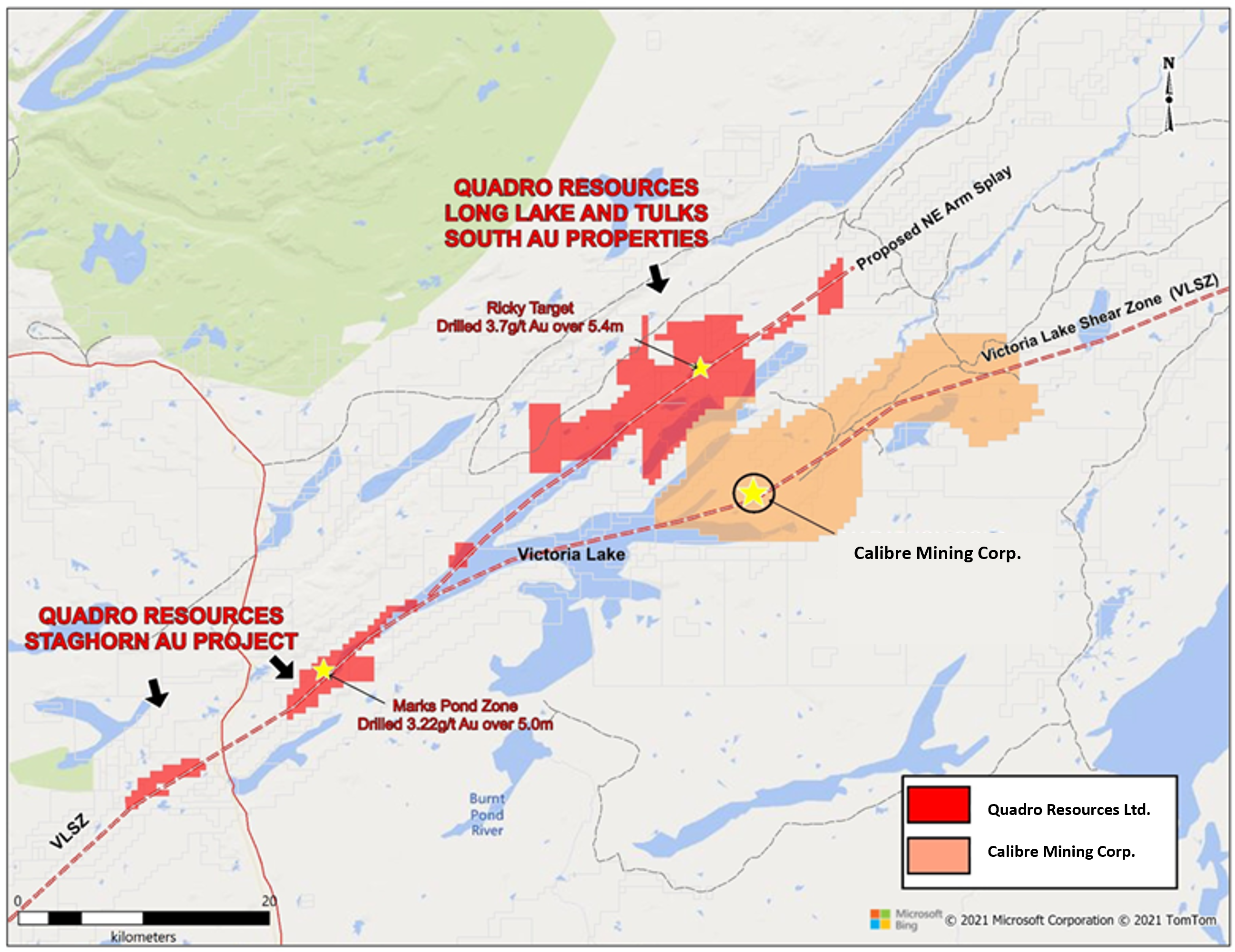 Longlake map
