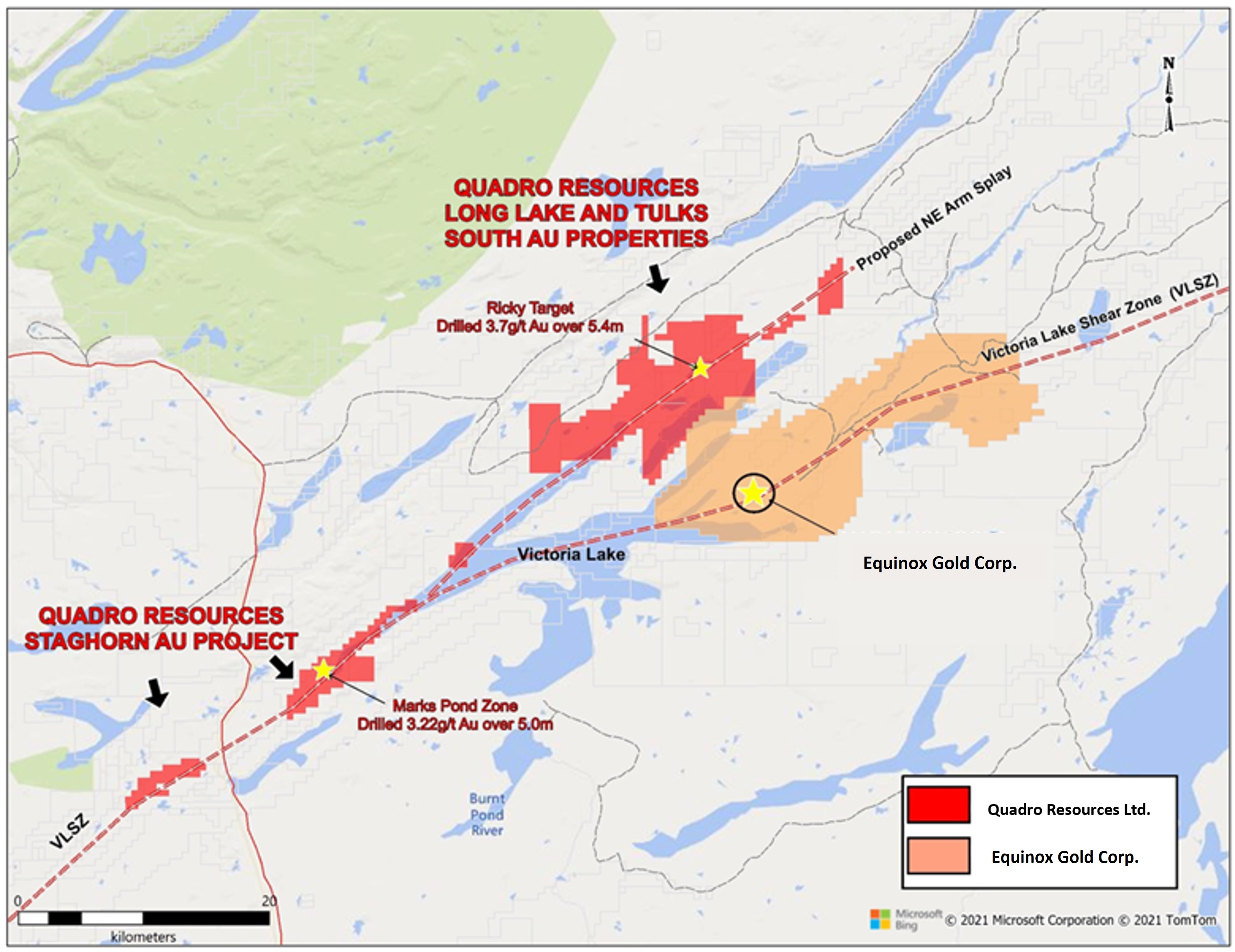 Longlake map